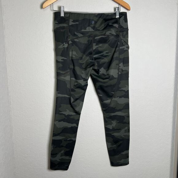 Athleta Women's Camouflage Leggings with Zip Pockets Size M - Picture 7 of 9